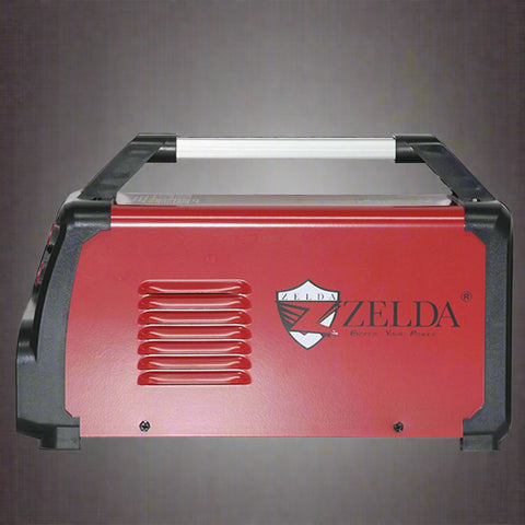 Compact MMA160DV welder showing side vents and durable housing