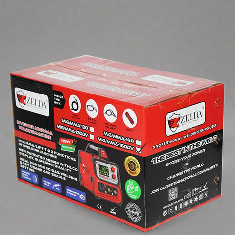 Included accessories for MMA160DV 3-in-1 multifunction welding machine