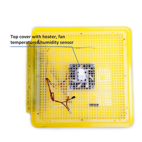 112-egg digital incubator with humidity and temperature control – EW112
Automatic poultry egg hatcher with LED display and turning tray