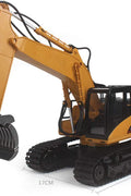 RC demolition grapple excavator with 16-channel remote control
1:14 scale yellow remote control construction vehicle
Functional toy excavator with 680-degree rotating cab
STEM learning RC excavator toy for kids and adults