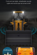 1:16 scale remote control JCB Fastrac 4220 tractor with controller
RC JCB farming tractor toy with 6-channel movement
JCB RC tractor with sound and light features
Detailed cab and tire design of remote control farm tractor
Remote control farming toy vehicle with accessories