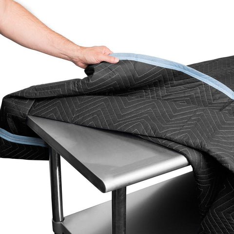 New 12 & 10 Pack Moving Blankets – Heavy - Duty Furniture Pads 80x72 & 80x90 Inches for Protection During Moving & Storage - with 72x80 | Sold by Uncle Wiener's Wholesale