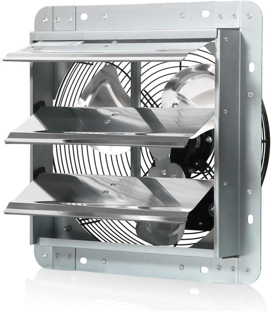 New 12" Exhaust Wall Fan 1800 CFM – Greenhouse, Barn, Garage Ventilation Fan S1205 - with | Sold by Uncle Wiener's Wholesale
