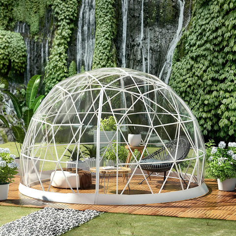 New 12 Ft 10 Person Garden Dome Bubble Tent S3138 - with | Sold by Uncle Wiener's Wholesale