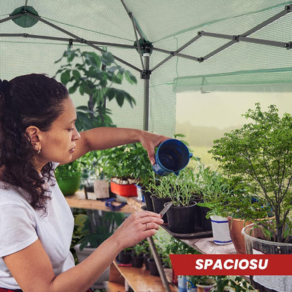 "12x8 FT Pop-Up Outdoor Greenhouse with PE Cover"

"Large Outdoor Gardening Tent 12x8 FT with Roll-Up Doors"

"Heavy-Duty Waterproof Greenhouse for Plants 12x8 FT"

"UV-Protected Portable Greenhouse Tent for Vegetables"

"12 FT x 8 FT Outdoor Greenhouse with Metal Frame and Zipper Door"