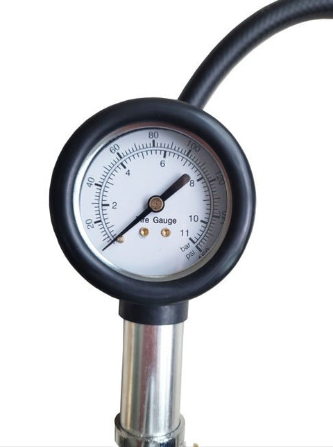New 12 - Inch Tire Inflation Gauge with Air Chuck – Accurate Tire Pressure Tool S1159 - with | Sold by Uncle Wiener's Wholesale