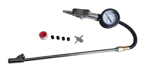 New 12 - Inch Tire Inflation Gauge with Air Chuck – Accurate Tire Pressure Tool S1159 - with | Sold by Uncle Wiener's Wholesale