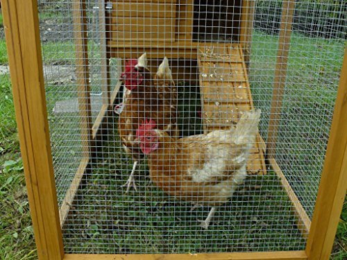 New 1/2 Inch Welded Wire Fence – 48 in x 50 ft Roll | Galvanized Steel Garden & Animal Fencing WW485 - with | Sold by Uncle Wiener's Wholesale