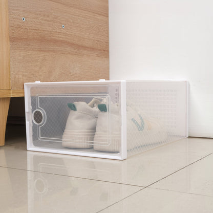 NEW 12 PACK STACKABLE SHOE STORAGE BOX - with | Sold by Uncle Wiener's Wholesale