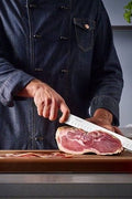 12 Inch Stainless Steel Slicing Carving Knife – S1317 with ergonomic handle and sharp blade for brisket, turkey, and roasts