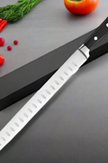12 Inch Stainless Steel Slicing Carving Knife – S1317 with ergonomic handle and sharp blade for brisket, turkey, and roasts