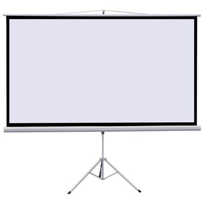 New 120” Diagonal Pull - Down Tripod Projection Screen – 4:3 Matte White Surface TS120 - with | Sold by Uncle Wiener's Wholesale
