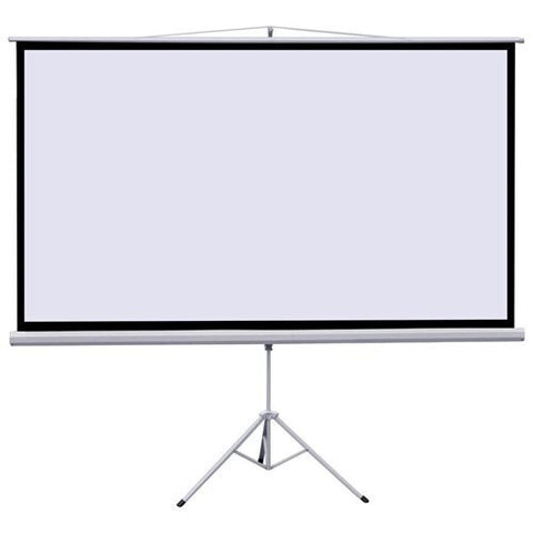 New 120” Diagonal Pull - Down Tripod Projection Screen – 4:3 Matte White Surface TS120 - with | Sold by Uncle Wiener's Wholesale