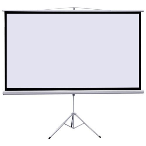 New 120” Diagonal Pull - Down Tripod Projection Screen – 4:3 Matte White Surface TS120 - with | Sold by Uncle Wiener's Wholesale