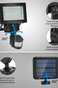 New 120 LED Solar Motion Sensor Flood Light – Outdoor Waterproof Security Lamp 117526 - with | Sold by Uncle Wiener's Wholesale