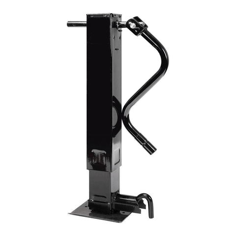 New 12,000 lb Weld - On Trailer Drop Leg Jack | Heavy - Duty Drop Plate Trailer Support 254371C - with | Sold by Uncle Wiener's Wholesale