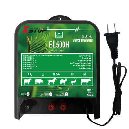 New 120KM Electric Fence Energizer Kit – Livestock & Farm Fencing System Complete Set 125435 - with | Sold by Uncle Wiener's Wholesale