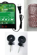 New 120KM Electric Fence Energizer Kit – Livestock & Farm Fencing System Complete Set 125435 - with | Sold by Uncle Wiener's Wholesale