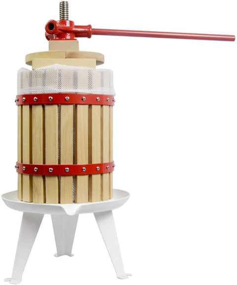 New 12L Heavy Duty Wine & Fruit Press – Cider Making Press for Home and Commercial Use 629WPW - with | Sold by Uncle Wiener's Wholesale