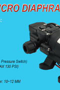 New 12V 70W High Pressure Diaphragm Water Pump – 130 PSI Self - Priming for Efficient Water Flow S1050 - with | Sold by Uncle Wiener's Wholesale