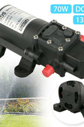 New 12V 70W High Pressure Diaphragm Water Pump – 130 PSI Self - Priming for Efficient Water Flow S1050 - with | Sold by Uncle Wiener's Wholesale