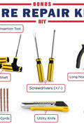 NEW 12V Air Compressor Safety Kit Tire Repair 316ACK - with | Sold by Uncle Wiener's Wholesale