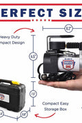 NEW 12V Air Compressor Safety Kit Tire Repair 316ACK - with | Sold by Uncle Wiener's Wholesale