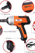 New 12V DC 1/2" Electric Impact Wrench – Portable Car Lug Nut Tire Repair Tool 822021 - with | Sold by Uncle Wiener's Wholesale