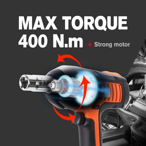 New 12V DC 1/2" Electric Impact Wrench – Portable Car Lug Nut Tire Repair Tool 822021 - with | Sold by Uncle Wiener's Wholesale