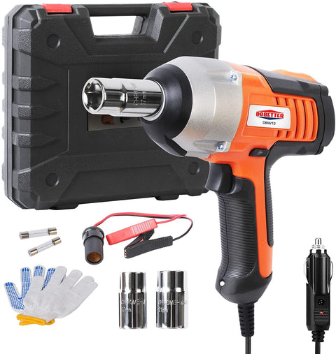 New 12V DC 1/2" Electric Impact Wrench – Portable Car Lug Nut Tire Repair Tool 822021 - with | Sold by Uncle Wiener's Wholesale
