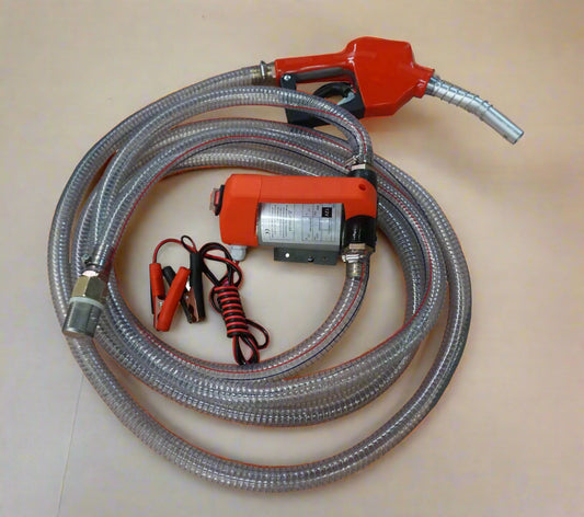 FTP175 Diesel Fuel Transfer Pump with 11 GPM Flow – 12V Operation
Compact Lightweight Diesel Pump with Hoses and Nozzle
Orange Cast Iron Fuel Transfer Pump Kit – FTP175 Model
High-Efficiency Diesel Pump for Farm and Workshop Use