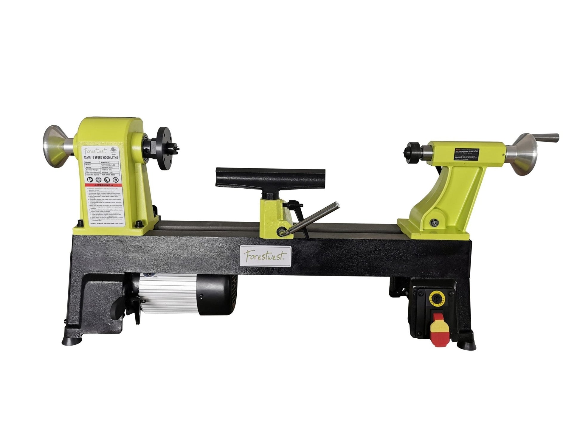 New 12x18 Variable Speed Wood Lathe – Benchtop EVS Woodturning Lathe with 3/4HP Motor BM10819 - with | Sold by Uncle Wiener's Wholesale