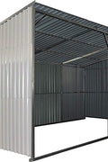 New 12x20 Ft Metal Cattle Shelter with Wood Frame – Durable Livestock Shed MS1220L - with | Sold by Uncle Wiener's Wholesale