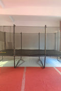 13x18 ft Rectangular Trampoline with Galvanized Steel Frame and Safety Net – Heavy-Duty Outdoor Play