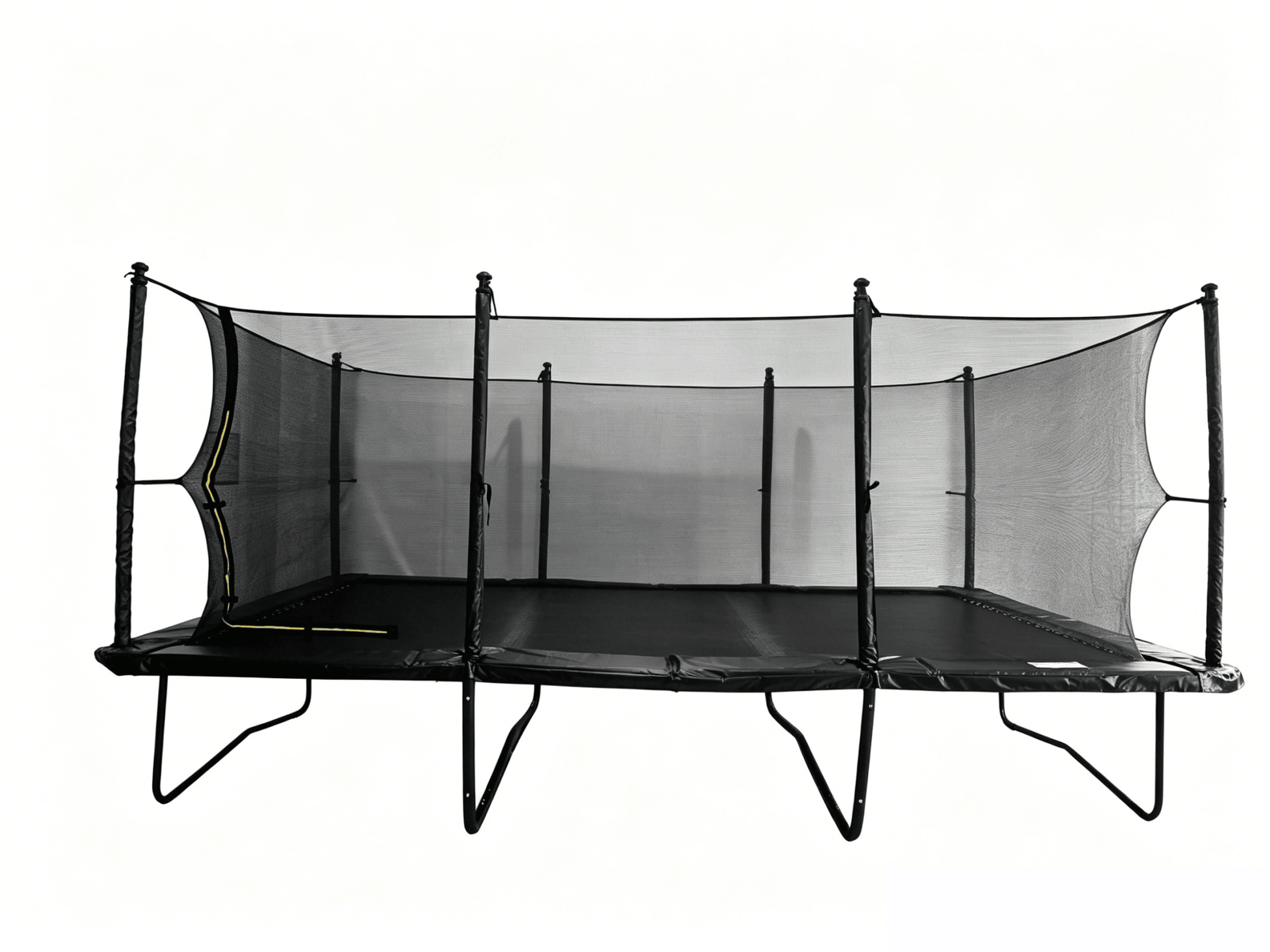 New 13 ft x 18 ft Heavy - Duty Rectangular Trampoline — Double Galvanized Frame with Safety Net, UV Mat - General Equipment with | Sold by Uncle Wiener's Wholesale