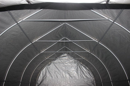 13x20 FT Waterproof Vehicle Carport Shelter with Roll-Up Entry – Model 613512