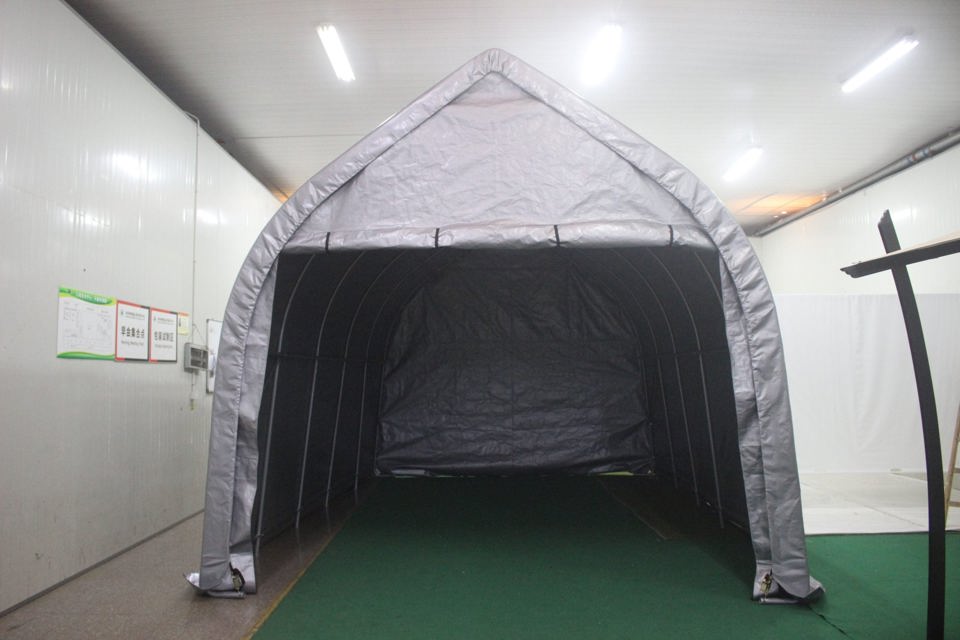 13x20 FT Waterproof Vehicle Carport Shelter with Roll-Up Entry – Model 613512