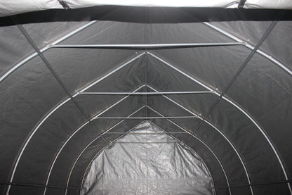 13x20 FT Waterproof Vehicle Carport Shelter with Roll-Up Entry – Model 613512