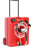 New 13 Gallon Portable Fuel Transfer Tank & Pump – Gasoline & Diesel Storage System | Model YHM48G - Fuel Pump with | Sold by Uncle Wiener's Wholesale