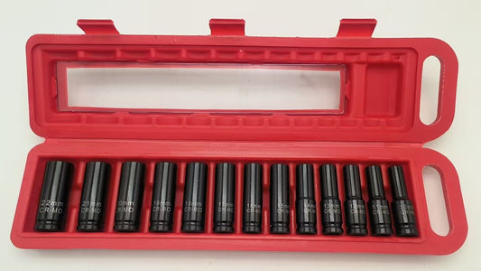 NEW 13 PCS 1/2" 78 MM IMPACT SOCKET SET - with | Sold by Uncle Wiener's Wholesale