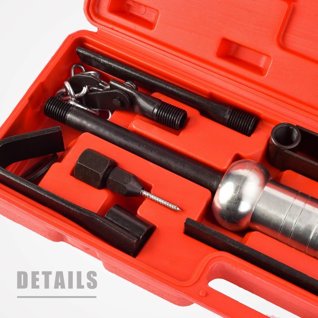 New 13 - Piece Dent Puller Kit – 10 lb Slide Hammer Auto Body & Truck Repair Tool Set D1089 - with | Sold by Uncle Wiener's Wholesale