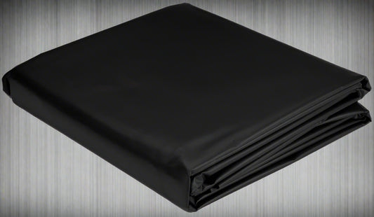 Folded Black PVC Pond Liner – Heavy-Duty Sheet