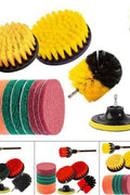 New 14 - Piece Drill Brush Set – Power Scrubbing Cleaning Brushes for Drill Attachments 14PDB - with | Sold by Uncle Wiener's Wholesale