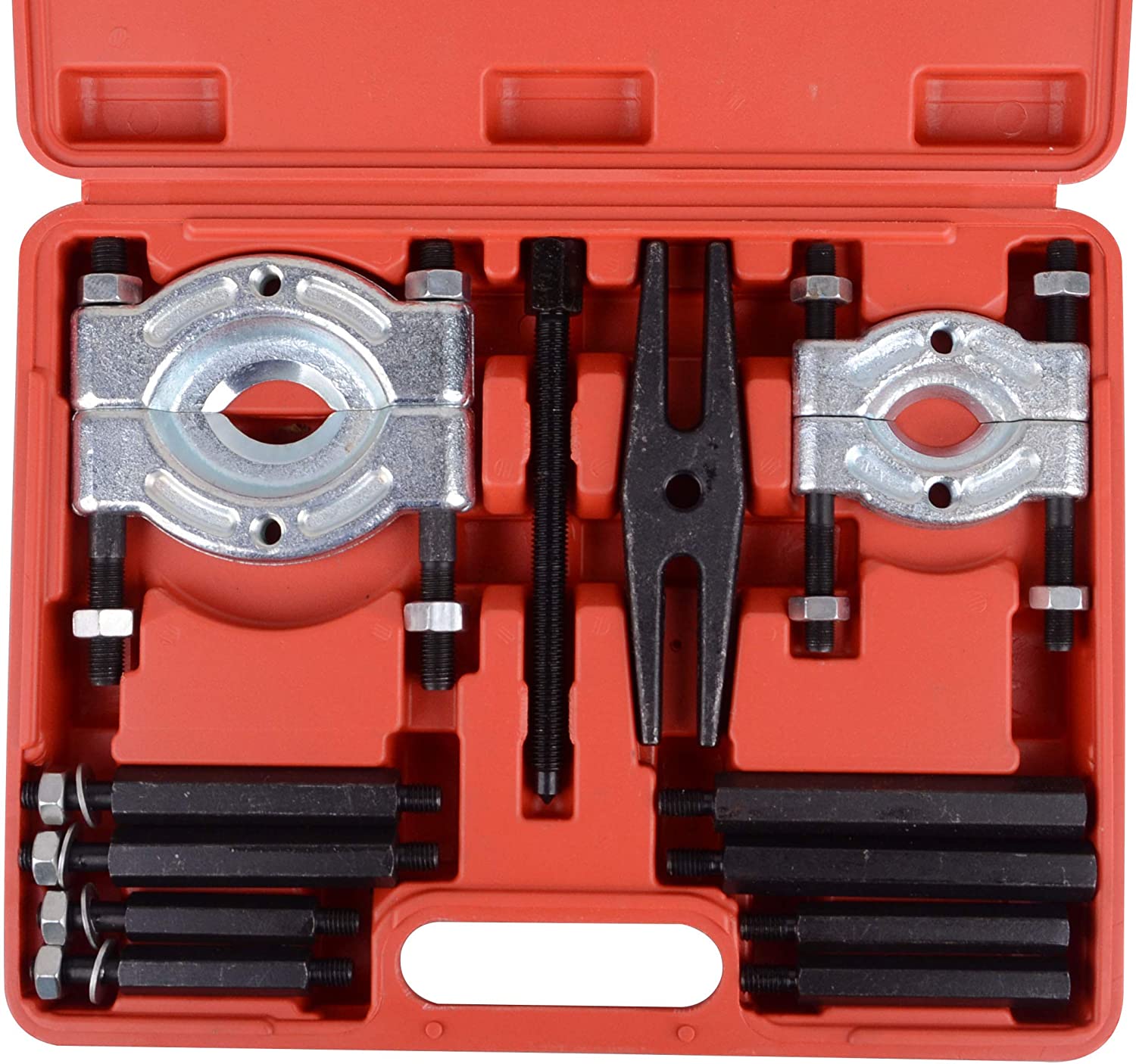 New 14 - Piece Wheel Gear Puller & Bearing Separator Set – Heavy - Duty Automotive Tool Kit J1001 - with | Sold by Uncle Wiener's Wholesale