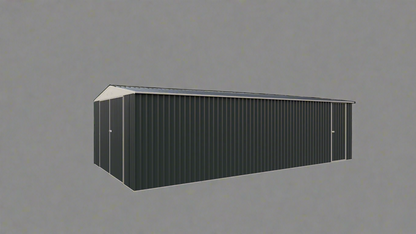 14x27 FT Metal Garage Shed with Double Doors

Spacious Heavy-Duty Garden Storage Shed G1427

Outdoor Metal Garage for Vehicle and Tool Storage

Front View of 14x27 FT Steel Garage Shed

Inside Look of Spacious Metal Garage Building