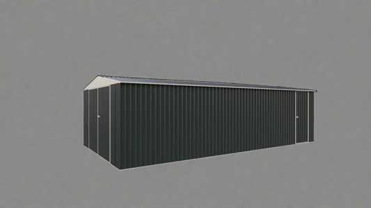 14x27 FT Metal Garage Shed with Double Doors

Spacious Heavy-Duty Garden Storage Shed G1427

Outdoor Metal Garage for Vehicle and Tool Storage

Front View of 14x27 FT Steel Garage Shed

Inside Look of Spacious Metal Garage Building