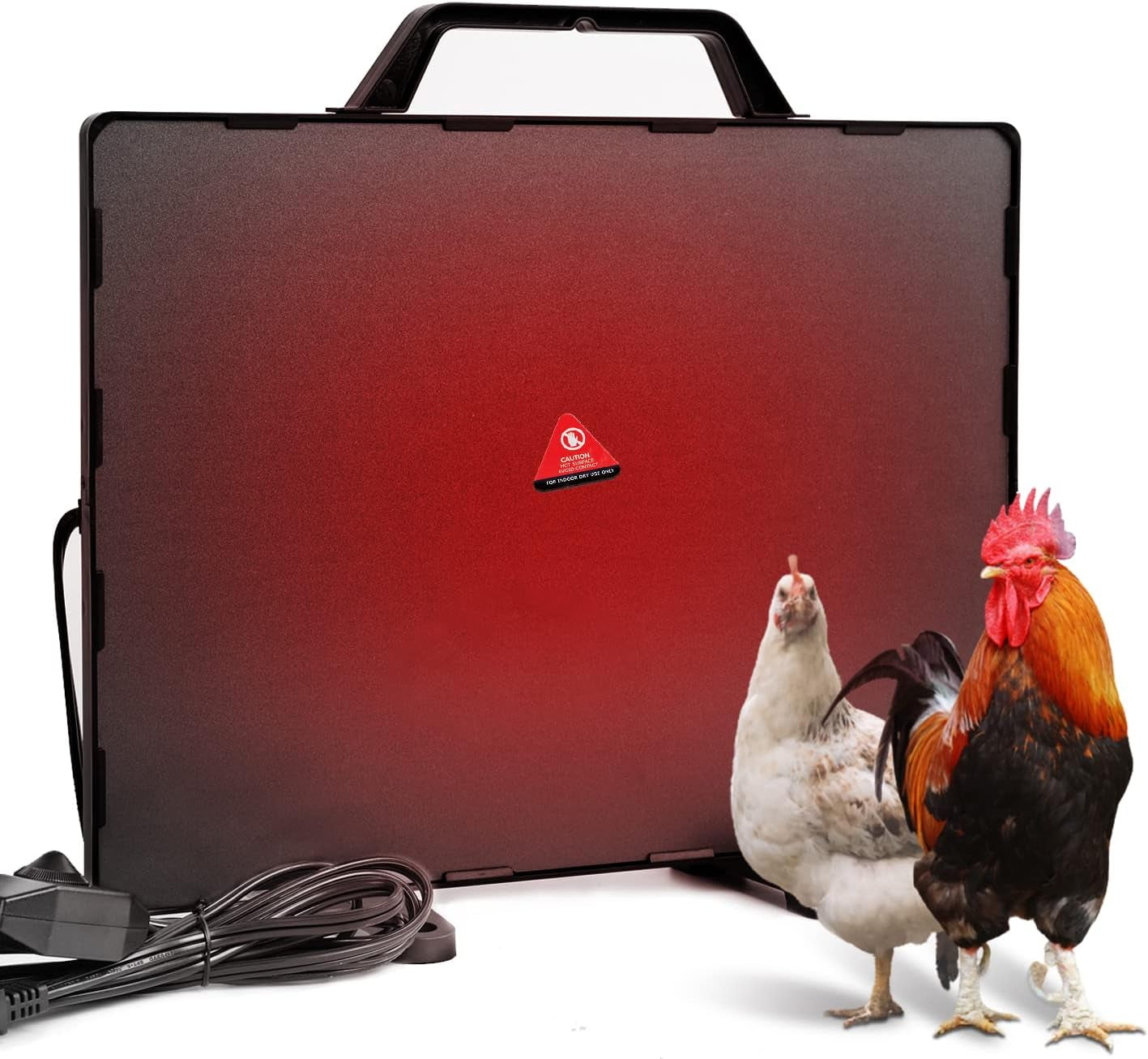"140W Chicken Coop Heater with Thermostat and Heat-Sensitive Sticker"

"Energy-Efficient Dog House Radiant Heater"

"Small Animal Shelter Heating Panel"

"Adjustable Temperature Radiant Heater for Pets"

"Safe Radiant Heating Panel for Chicken Coops and Dog Houses"


