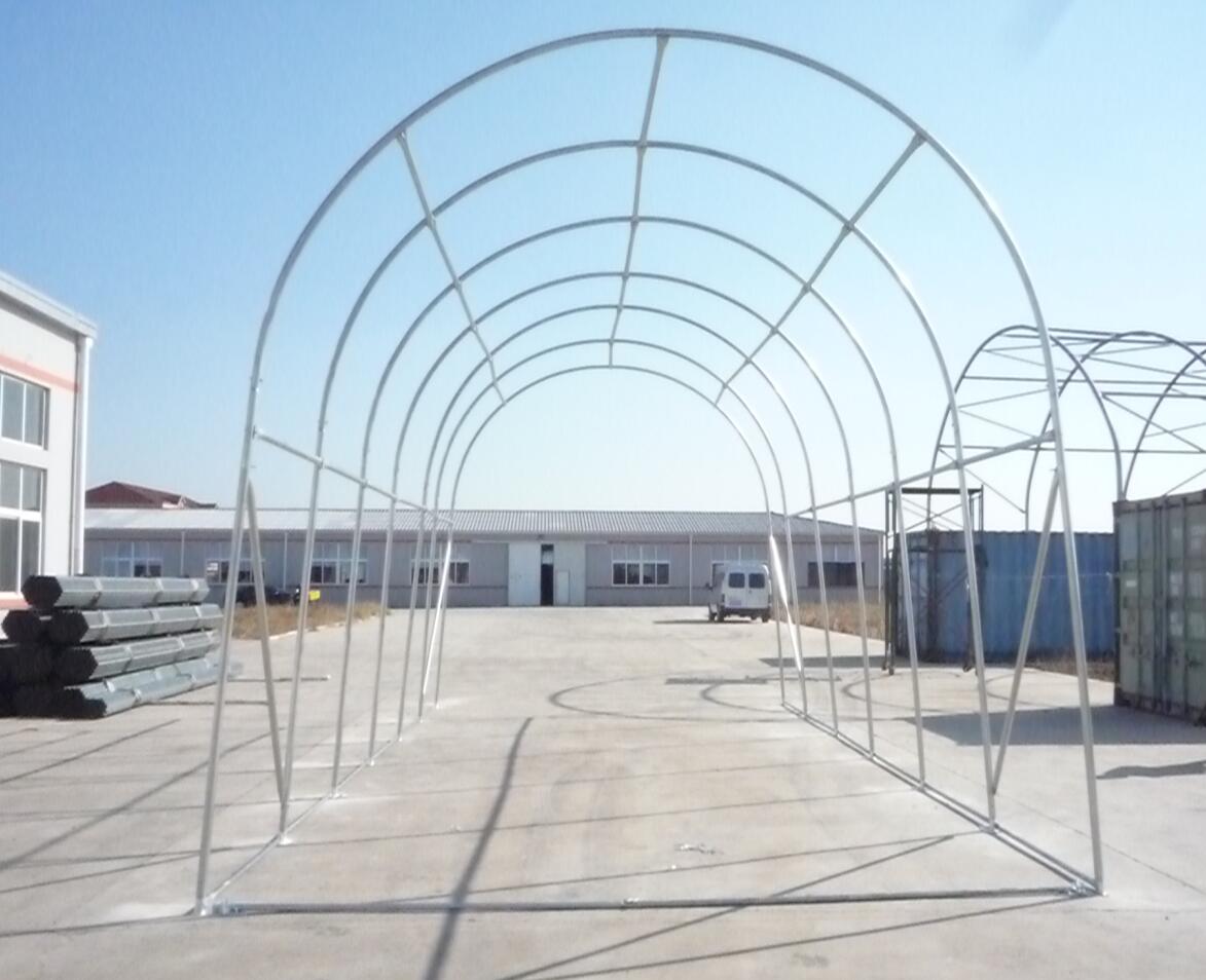 14x30x14 PVC Shelter Front View

Storage Shelter with Sliding Door

Inside View of PVC Shelter

All-Weather Fabric Garage

Industrial Equipment PVC Shelter