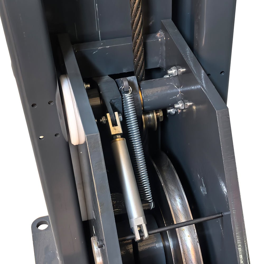 New 15 - Ton (33,069 lb) Four - Post Heavy - Duty Vehicle Lift – Pneumatic Lock, Semi Truck 7m HFL40150 - with | Sold by Uncle Wiener's Wholesale