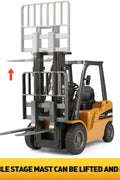 1:50 Diecast Construction Forklift Truck Toy - Side View
Diecast Forklift Model 2017T Lifting Action Display
Realistic Yellow Construction Forklift Diecast Toy
Front View of Metal Forklift Truck Toy for Kids
Collectible Forklift Construction Vehicle with Movable Forks